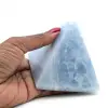Pyramide en calcite bleue - 0