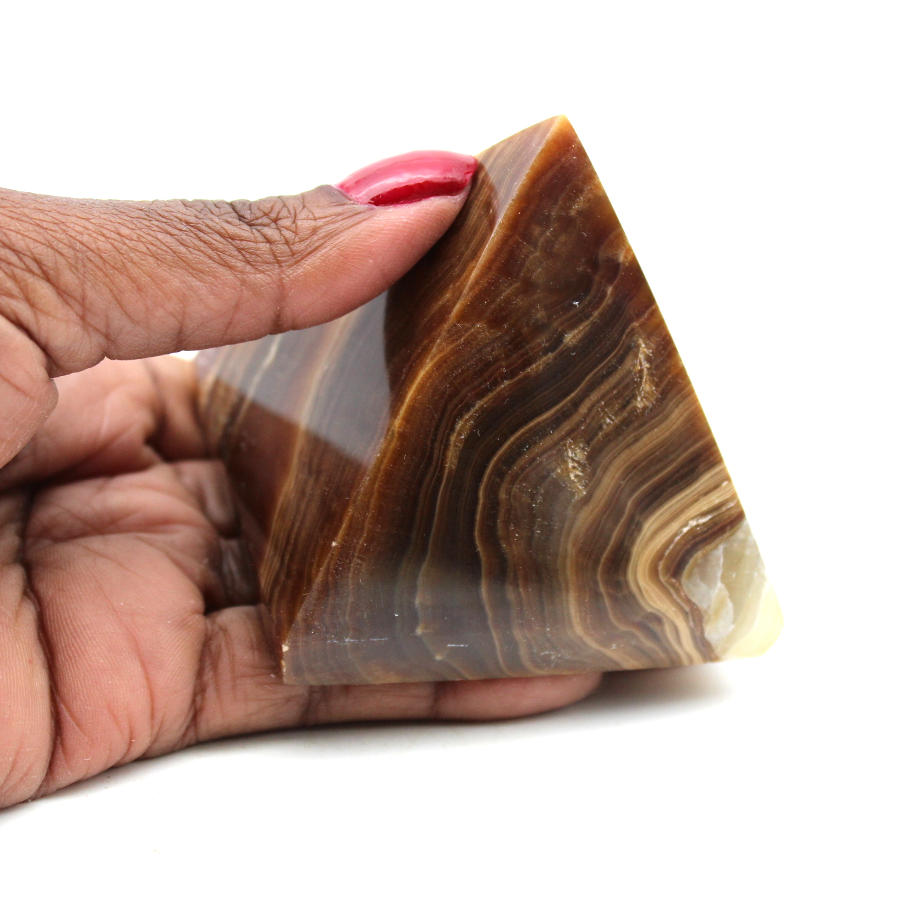 Pyramide en calcite