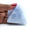 Pyramide en calcite bleue - 0