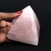 Pyramide en quartz rose - 0
