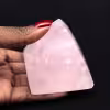 Pyramide en quartz rose