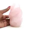 Flamme en quartz rose - 0