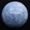 Sphère en calcite bleue - 0