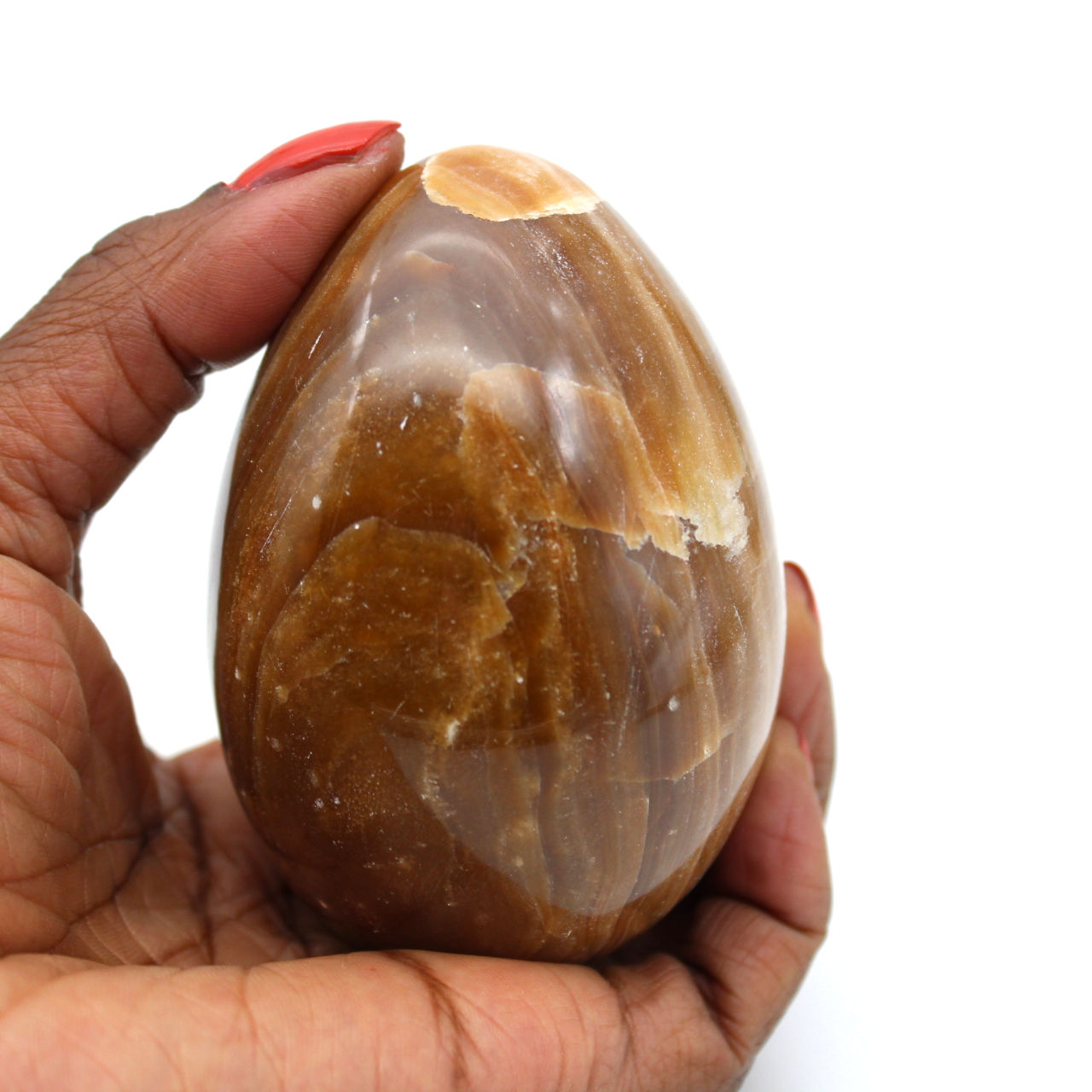 Oeuf minéral en agate