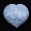 Coeur en calcite bleue - 2