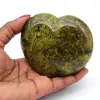 Coeur en opale verte - 0