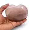 Coeur en quartz rose - 0