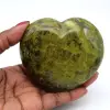 Coeur en opale verte - 0