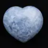 Coeur en calcite bleue - 2