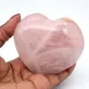 Coeur en quartz rose - 0