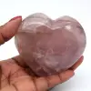 Coeur en quartz rose - 0