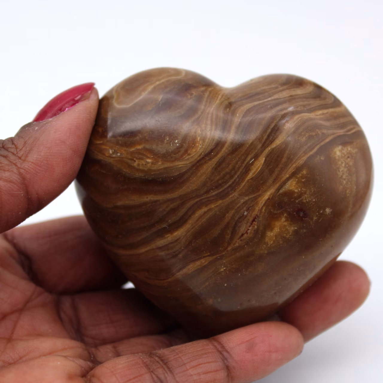 Coeur en jaspe