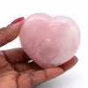 Coeur en quartz rose