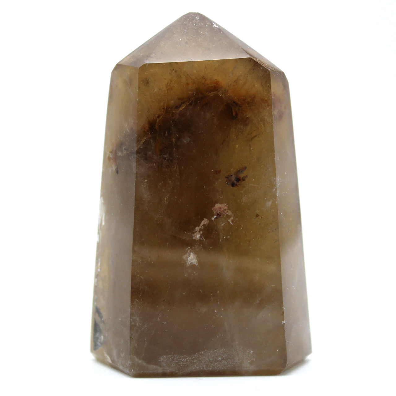 Quartz fumé naturel de décoration
