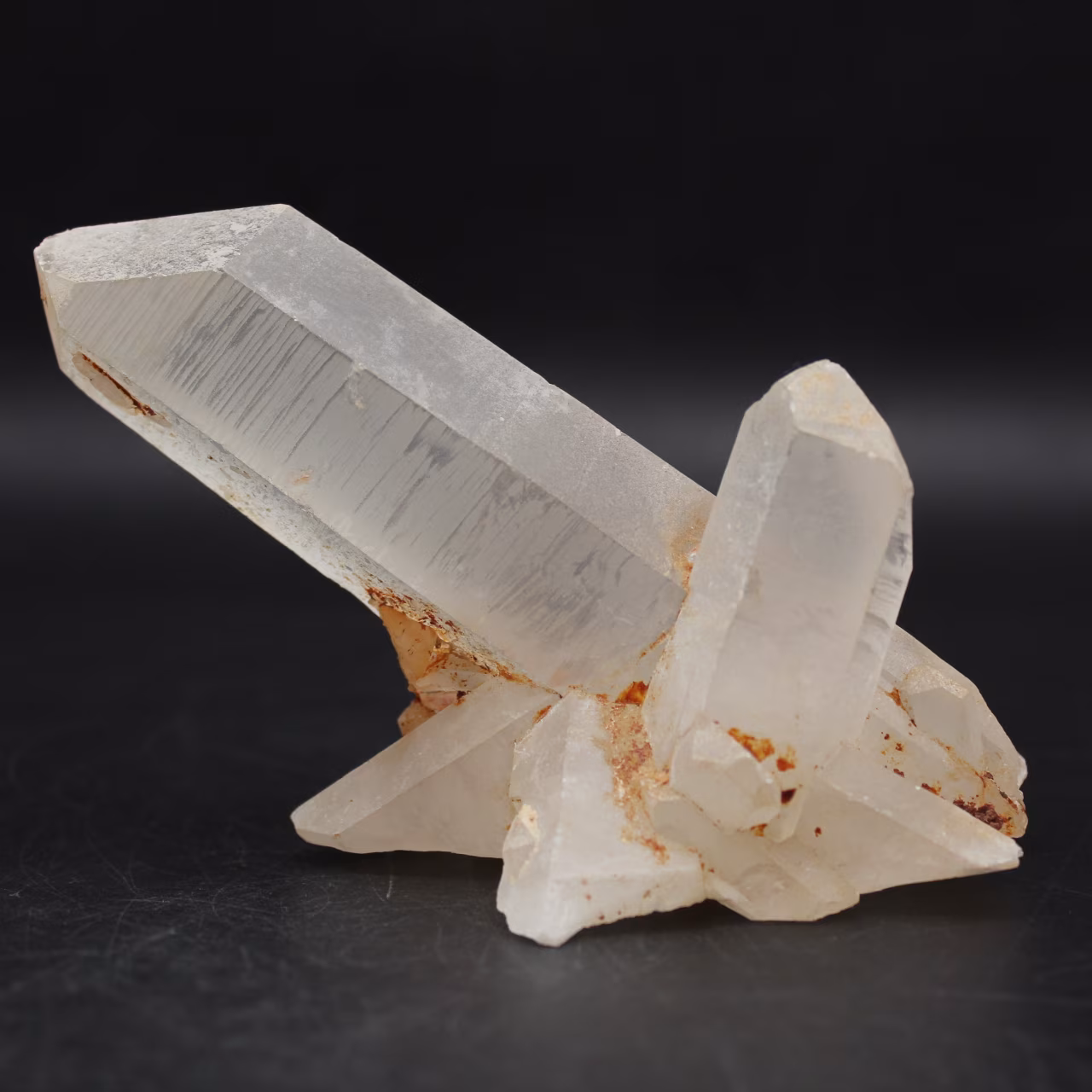 Cristaux de quartz brut