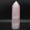 Prisme en quartz rose - 0