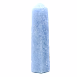 Prisme de calcite bleue