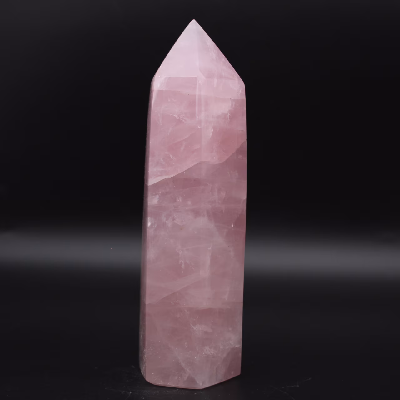 Prisme en quartz rose