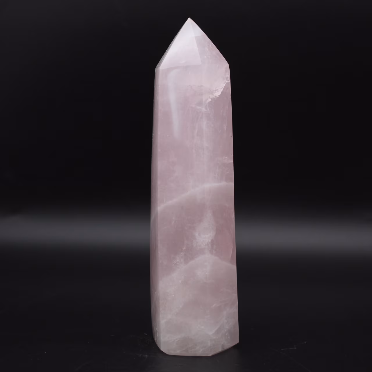 Prisme en quartz rose