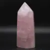 Prisme en quartz rose - 0