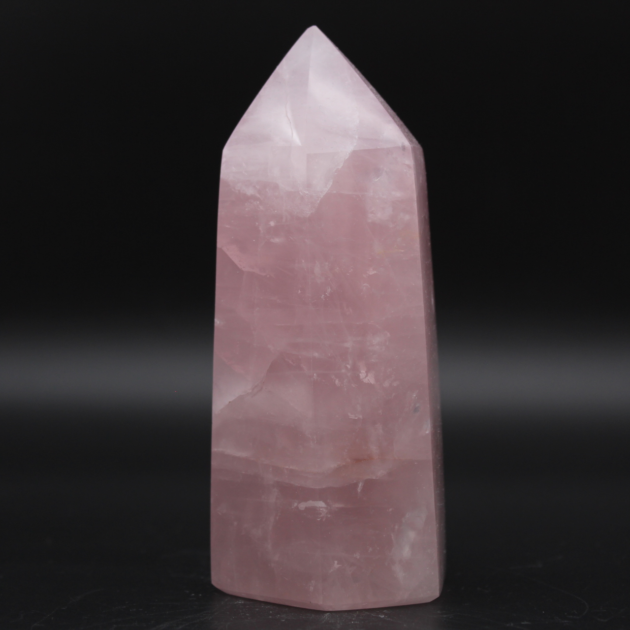 Prisme en quartz rose