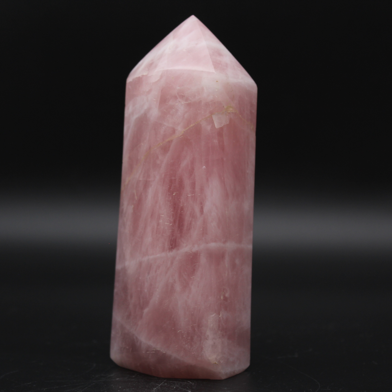 Prisme en quartz rose