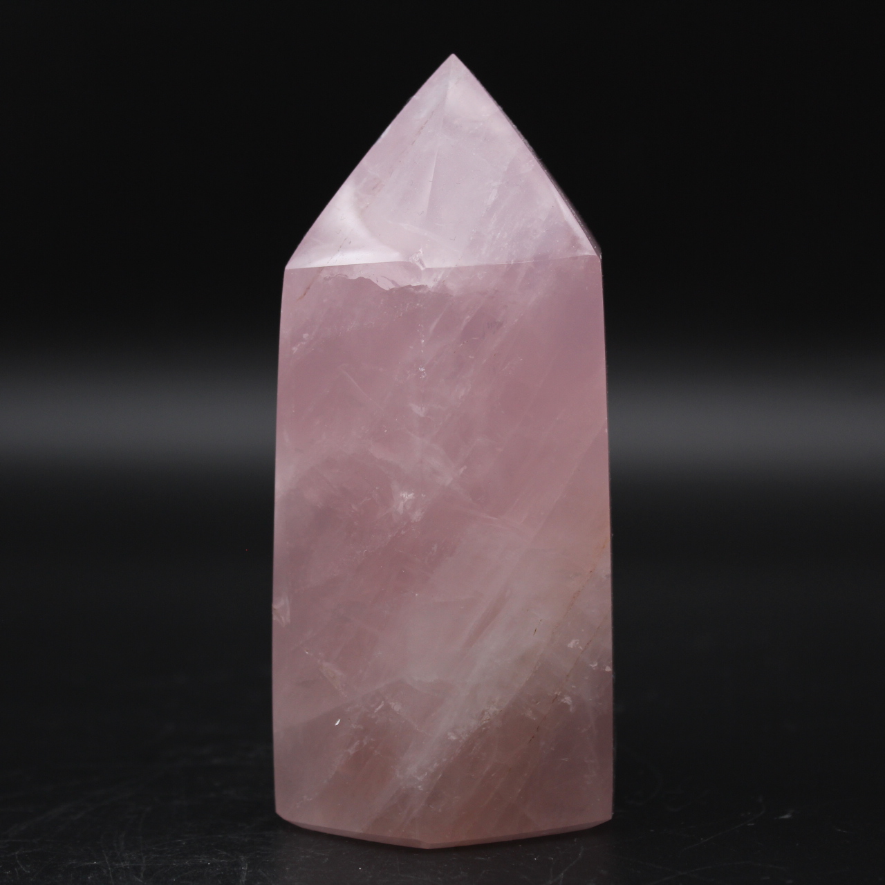 Prisme en quartz rose