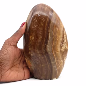 Roche en calcite miel