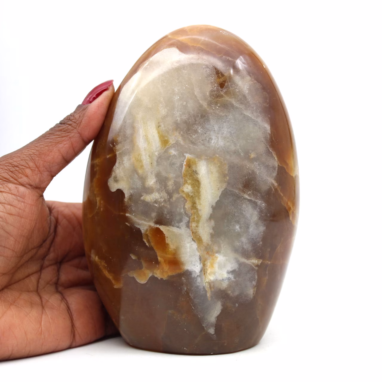 Calcite miel naturelle d'ornement
