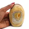Forme libre calcite miel pour collection - 0