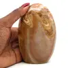 Forme libre de calcite miel polie - 0