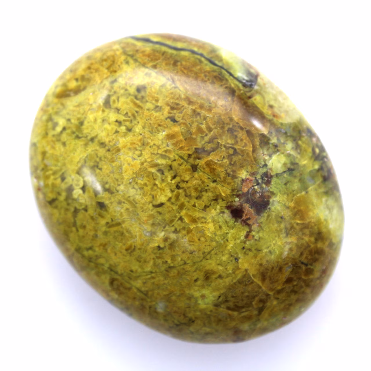 Galet en opale verte