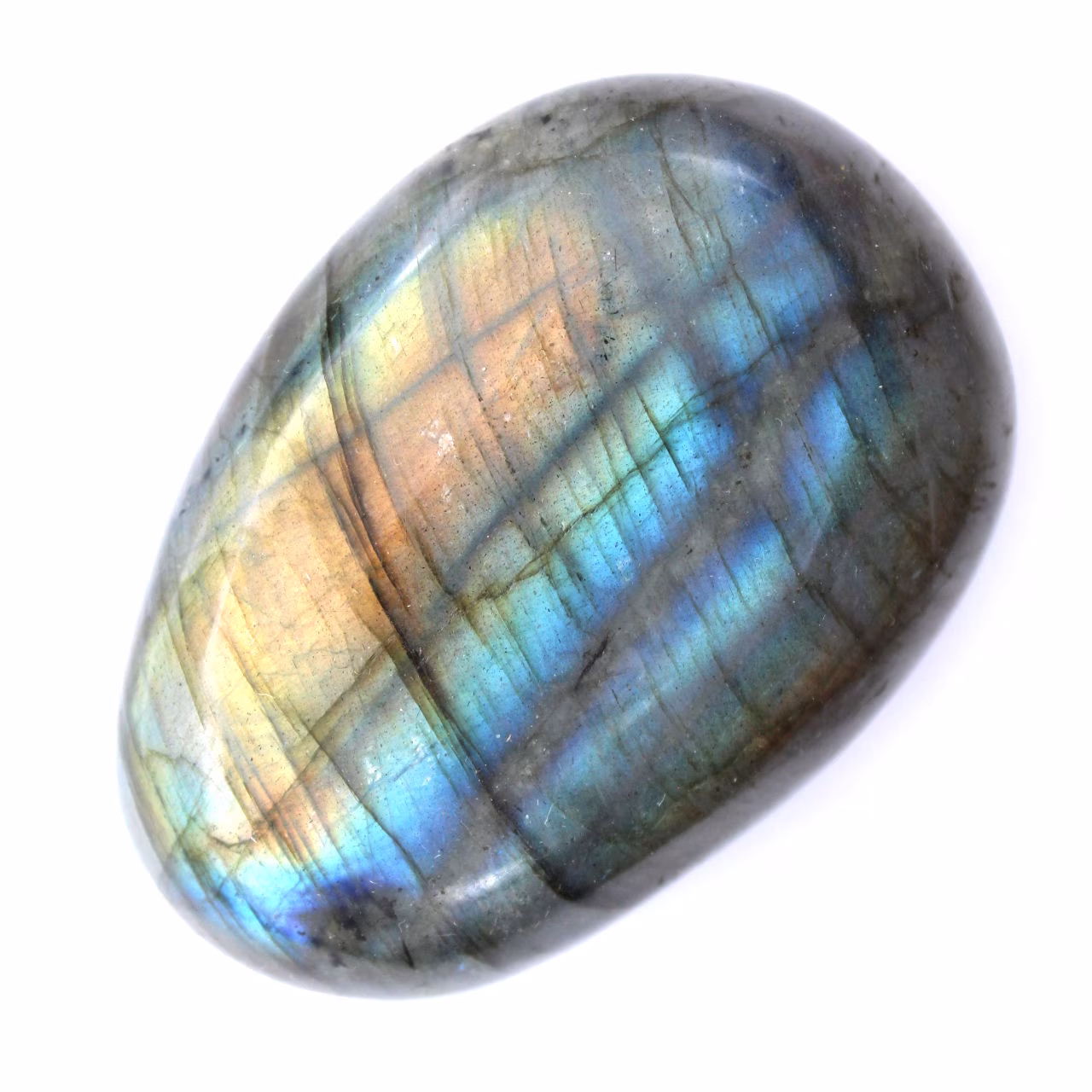 Galet en labradorite