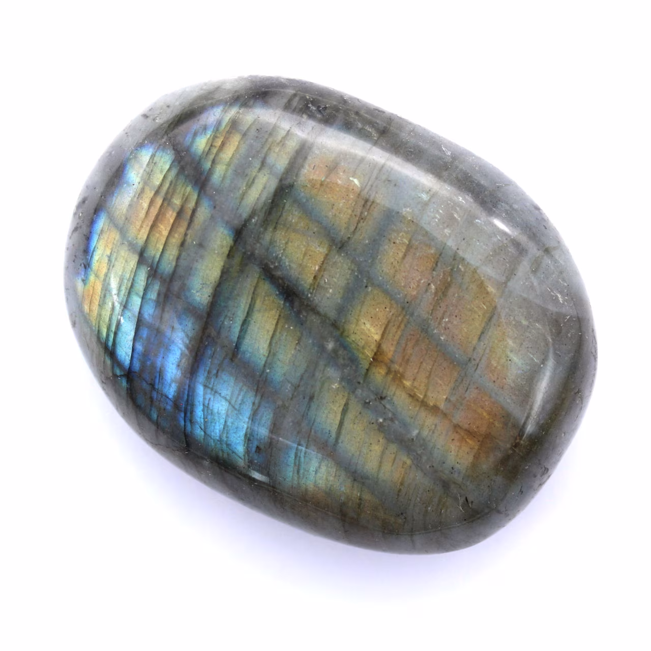 Galet en labradorite