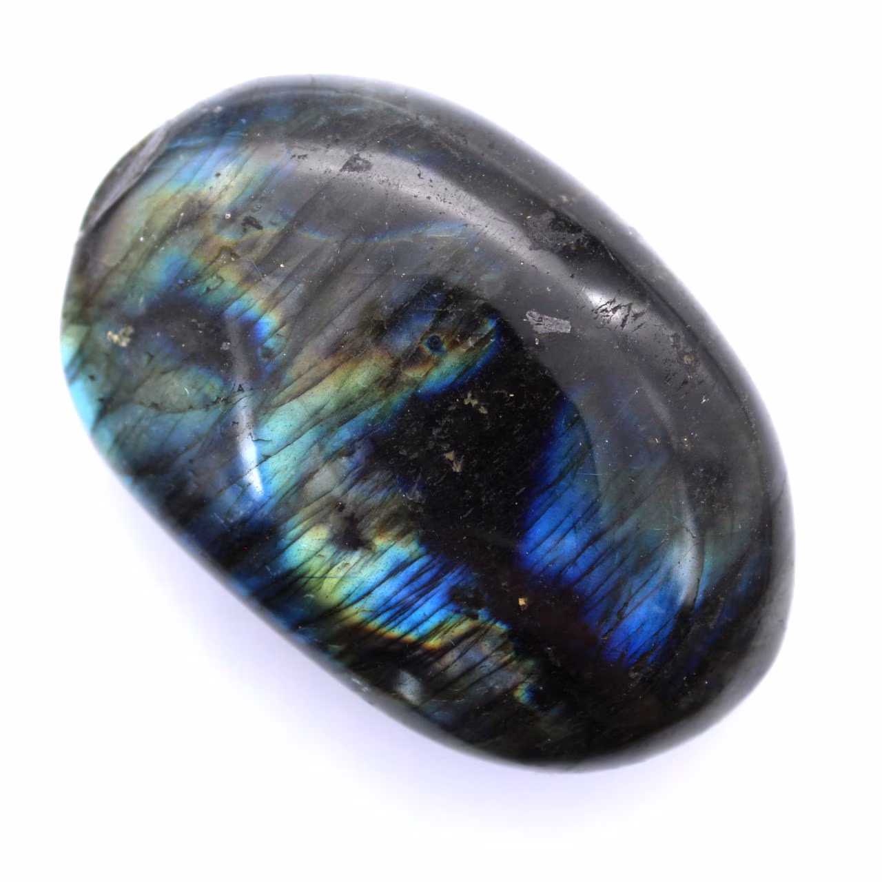 Galet en labradorite