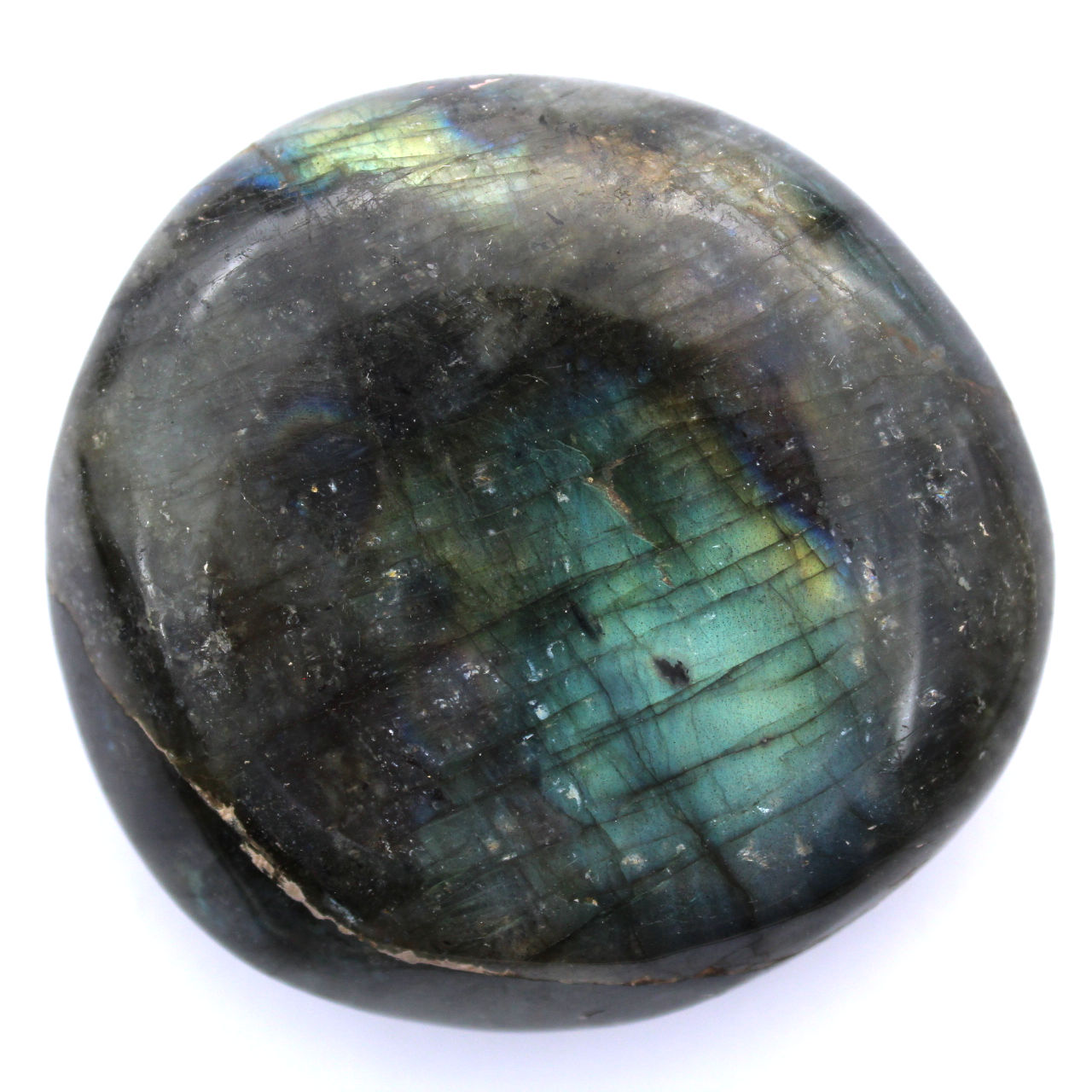 Galet en labradorite
