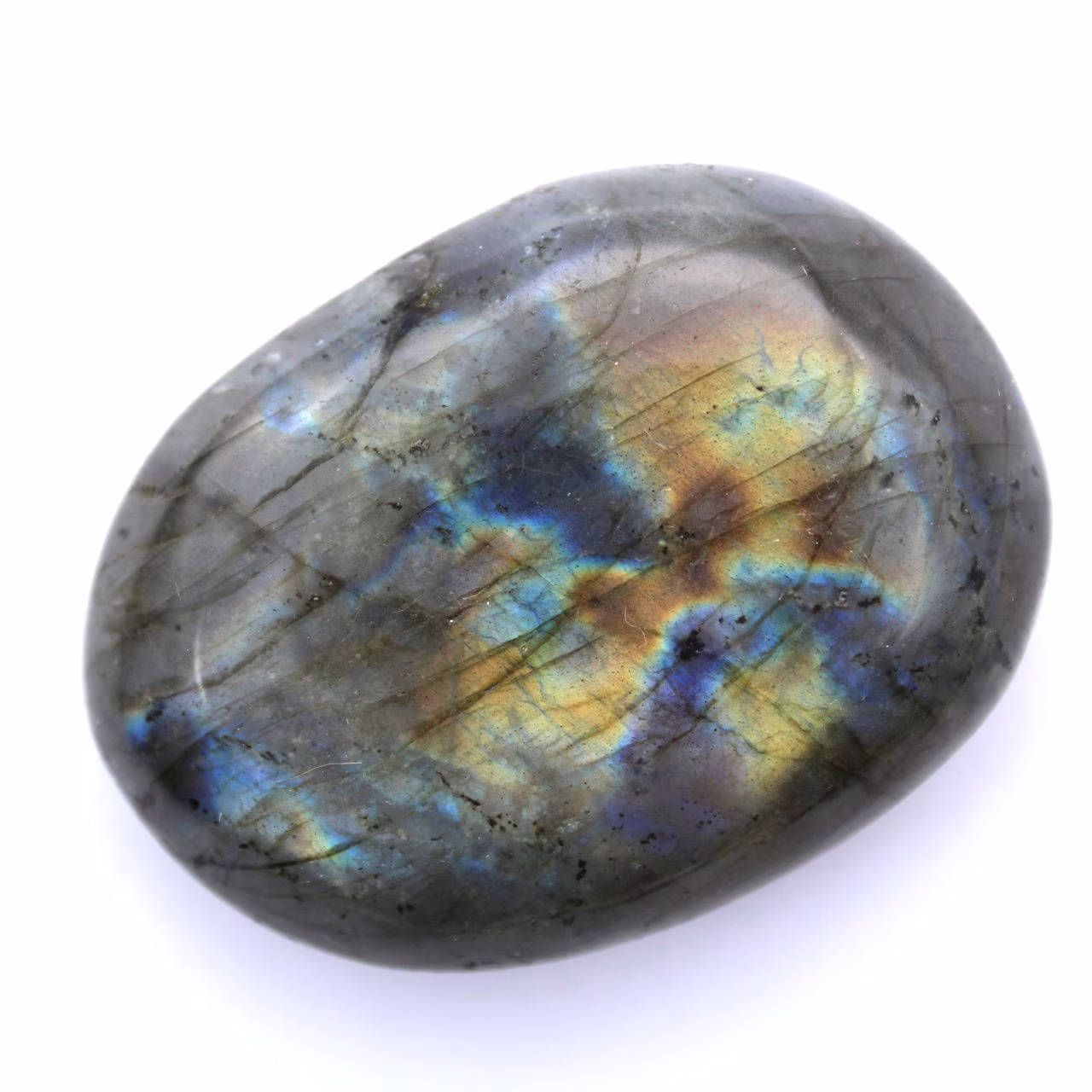 Galet en labradorite