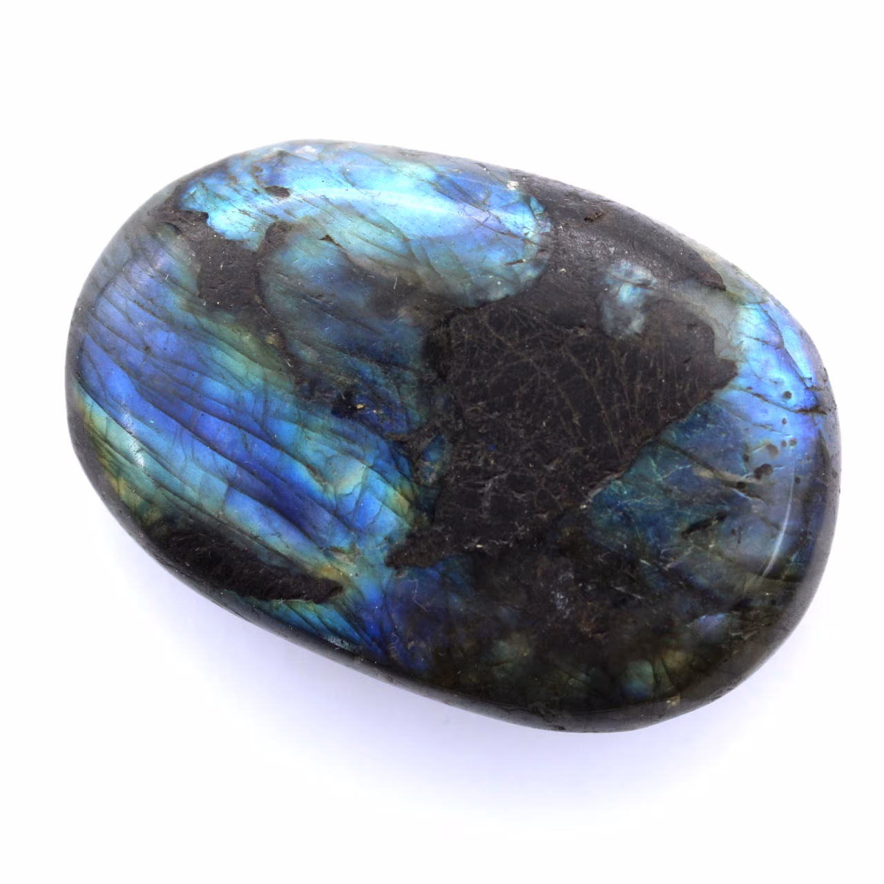 Galet en labradorite