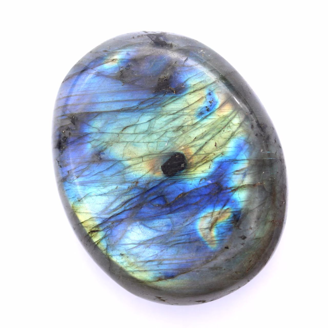 Galet en labradorite