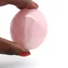 Galet en quartz rose - 1