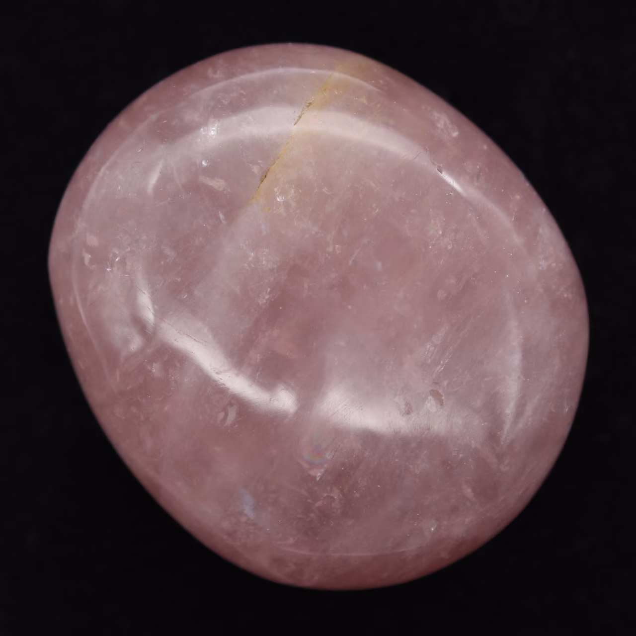 Galet en quartz rose