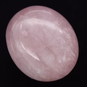 Galet en quartz rose