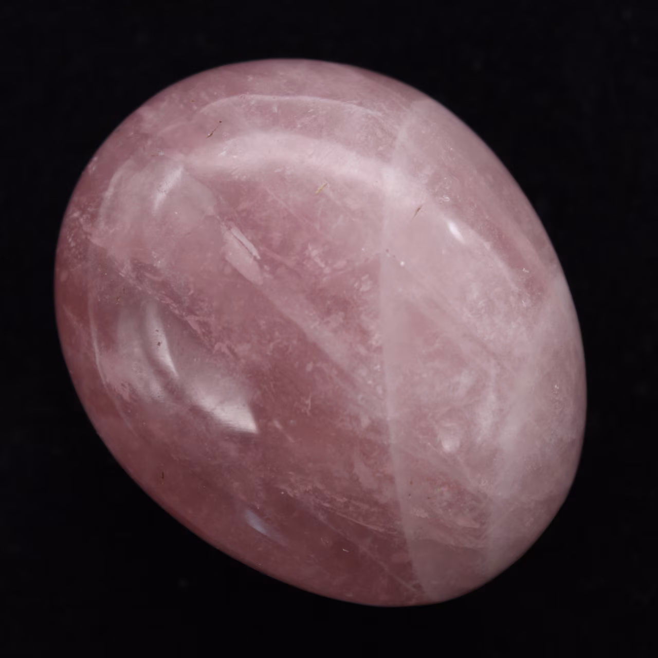 Galet en quartz rose