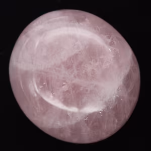 Galet en quartz rose