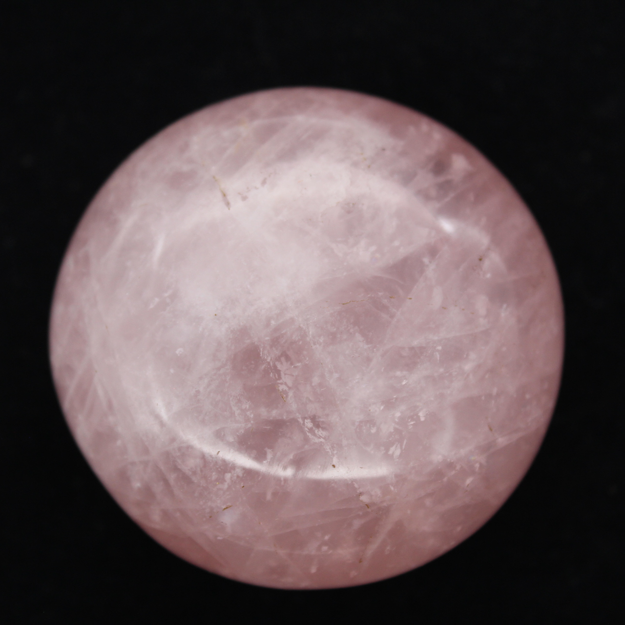 Galet en quartz rose