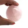 Galet en quartz rose - 1