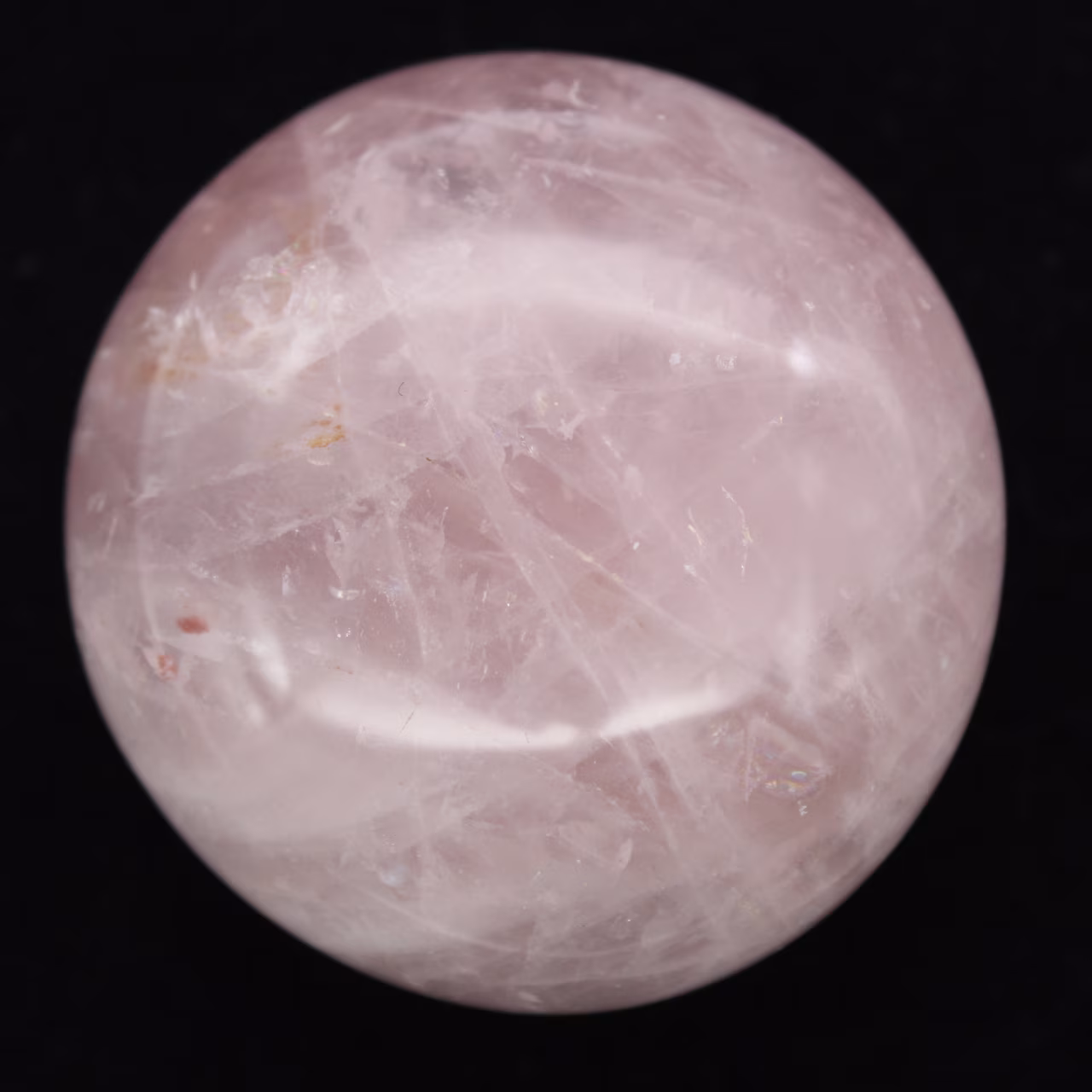 Galet en quartz rose