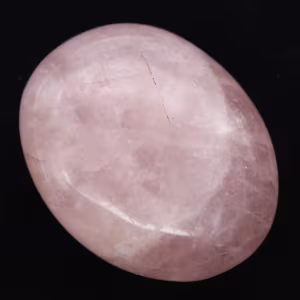 Galet en quartz rose