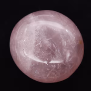 Galet en quartz rose