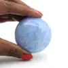 Galet en calcite bleue - 1